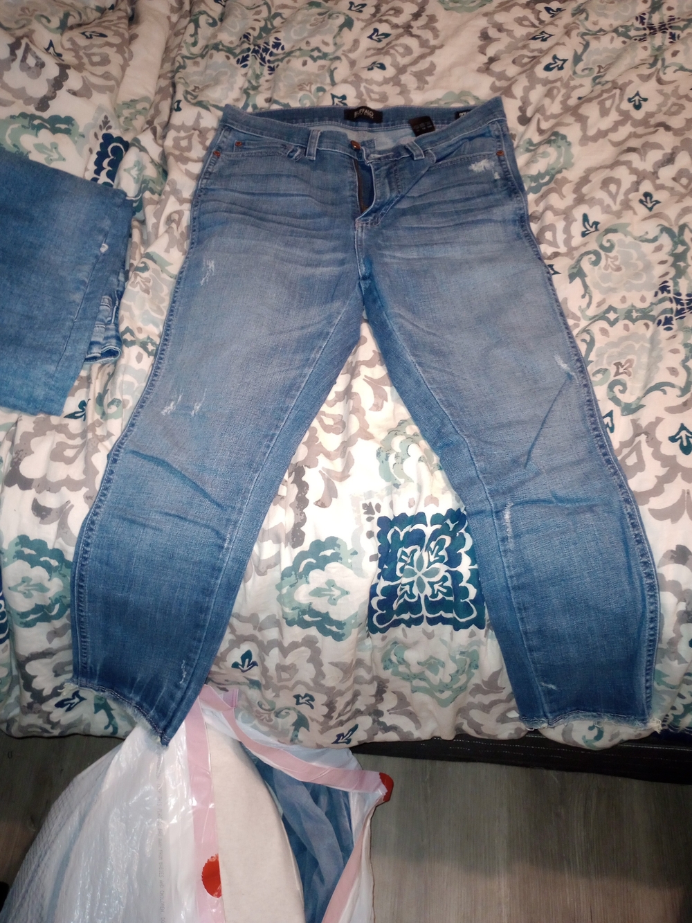 Buffalo David Bitton Women's Light Blue Skinny Jeans